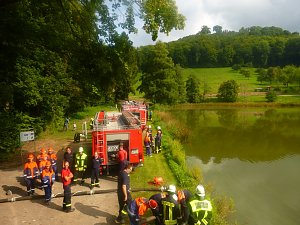 Zeltlager der Jugendfeuerwehren