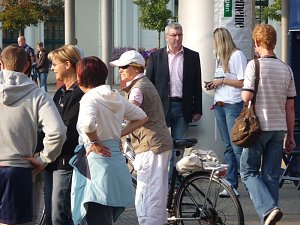 Mitten durch die Stadt