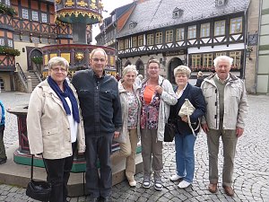 Die Herzsportgruppe unterwegs im Harz