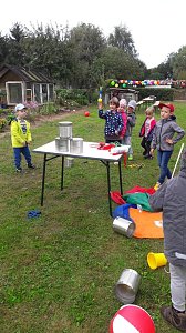 Sportfest im Schrebergarten in Heringen