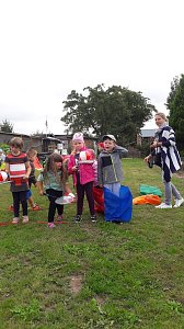 Sportfest im Schrebergarten in Heringen