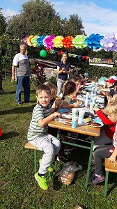 Sportfest im Schrebergarten in Heringen