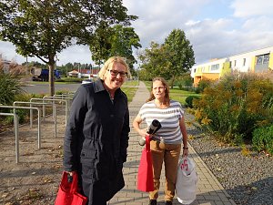 Mit Jutta Krauth auf Ost-Tour