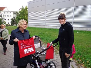 Mit Jutta Krauth auf Ost-Tour