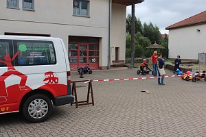 Feuerwehr buntem Programm