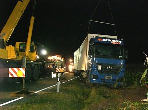 Crash auf der Bundesstra&szlig;e