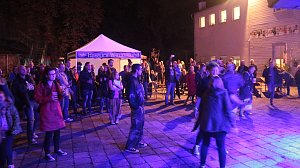 Jazz-Attack auf dem Hof der Jugendkunstschule Nordhausen