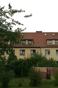Luftschiff &uuml;ber Nordhausen