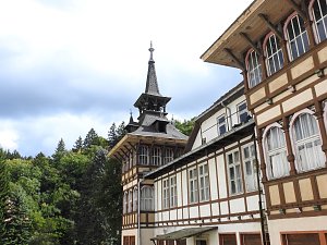 Das ehemalige Betriebsferienheim der Reichsbahndirektion Magdeburg in Alexisbad