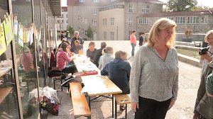 Spurensicherung in der Stadtbibliothek