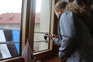 Spurensicherung in der Stadtbibliothek