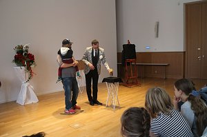 Spurensicherung in der Stadtbibliothek