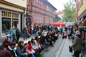 Essen der Kulturen in der Kurzen Meile