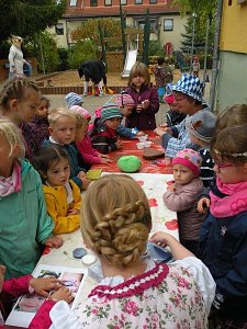 Wies'n Alarm in der Kita K&auml;ferland