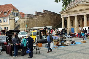 Erfolgreicher Tr&ouml;delmarkt in Sondershausen