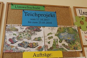 Teichprojekt an der Franzbergschule