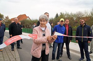 Einweihung des M&uuml;hlendamms in Ellrich.