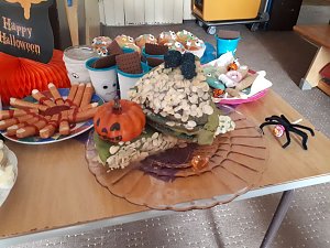 Halloween-Party im Urbacher Kindergarten