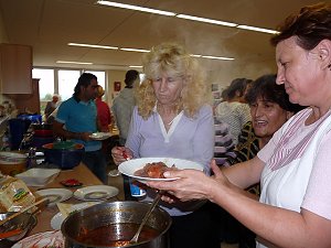 Kochshow der Migranten