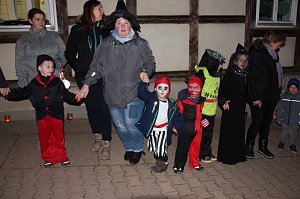 Gruselstimmung im Kinderhaus