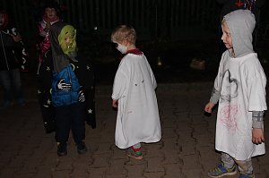 Gruselstimmung im Kinderhaus