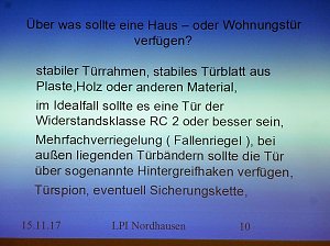 Sicheres Wohnen - Viele Tipps