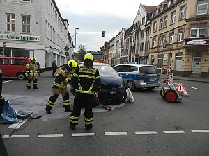 Unfall auf der Kreuzung