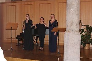 Trio begeisterte