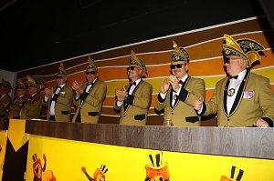 Ausgelassene Stimmung in der Festhalle