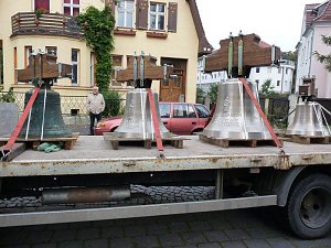 Ankunft der Glocken