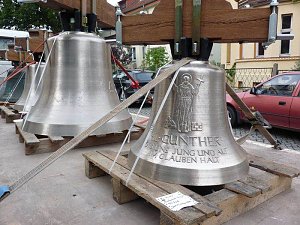 Ankunft der Glocken