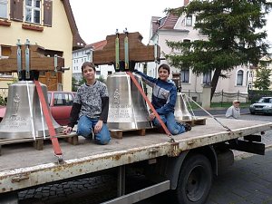 Ankunft der Glocken