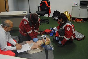 Finale in der Sanit&auml;tsausbildung