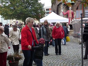 Tr&auml;nen auf dem Markt