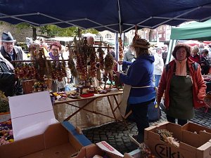 Tr&auml;nen auf dem Markt