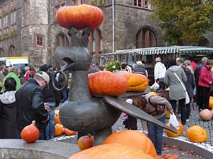 Tr&auml;nen auf dem Markt