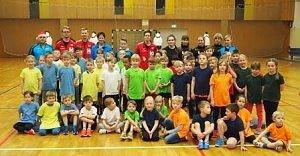 Nikolaus Spielfest der 1. Klassen