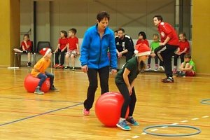Nikolaus Spielfest der 1. Klassen