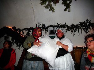 Lebendiger Adventskalender in Harztor