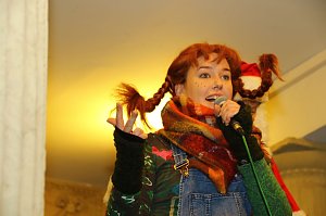 Wacker singt Weihnachtslieder