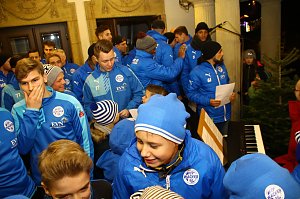 Wacker singt Weihnachtslieder