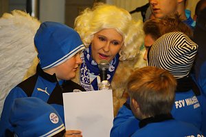 Wacker singt Weihnachtslieder