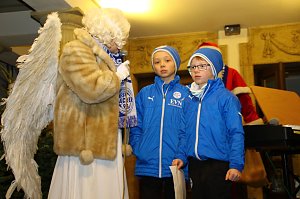 Wacker singt Weihnachtslieder