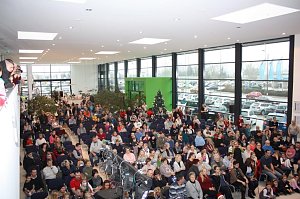 Weihnachtswelt in der Skoda-Welt