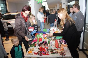 Weihnachtswelt in der Skoda-Welt