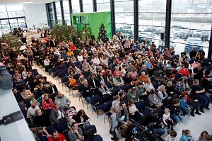 Weihnachtswelt in der Skoda-Welt