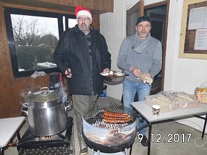 Kleingartenverein "Frohes Schaffen" lud zum Nikolausgrillen
