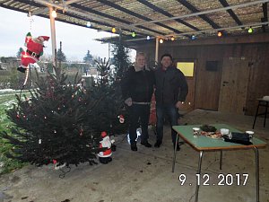 Nikolaus im Kleingarten