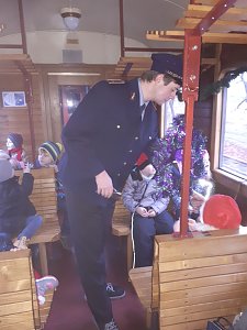 Mit dem "Nikolausexpress" unterwegs