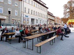 Feierliche &Uuml;bergabe Markt Bad Frankenhausen